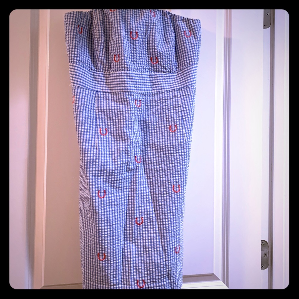 Vineyard Vines Kentucky Derby Gingham dress